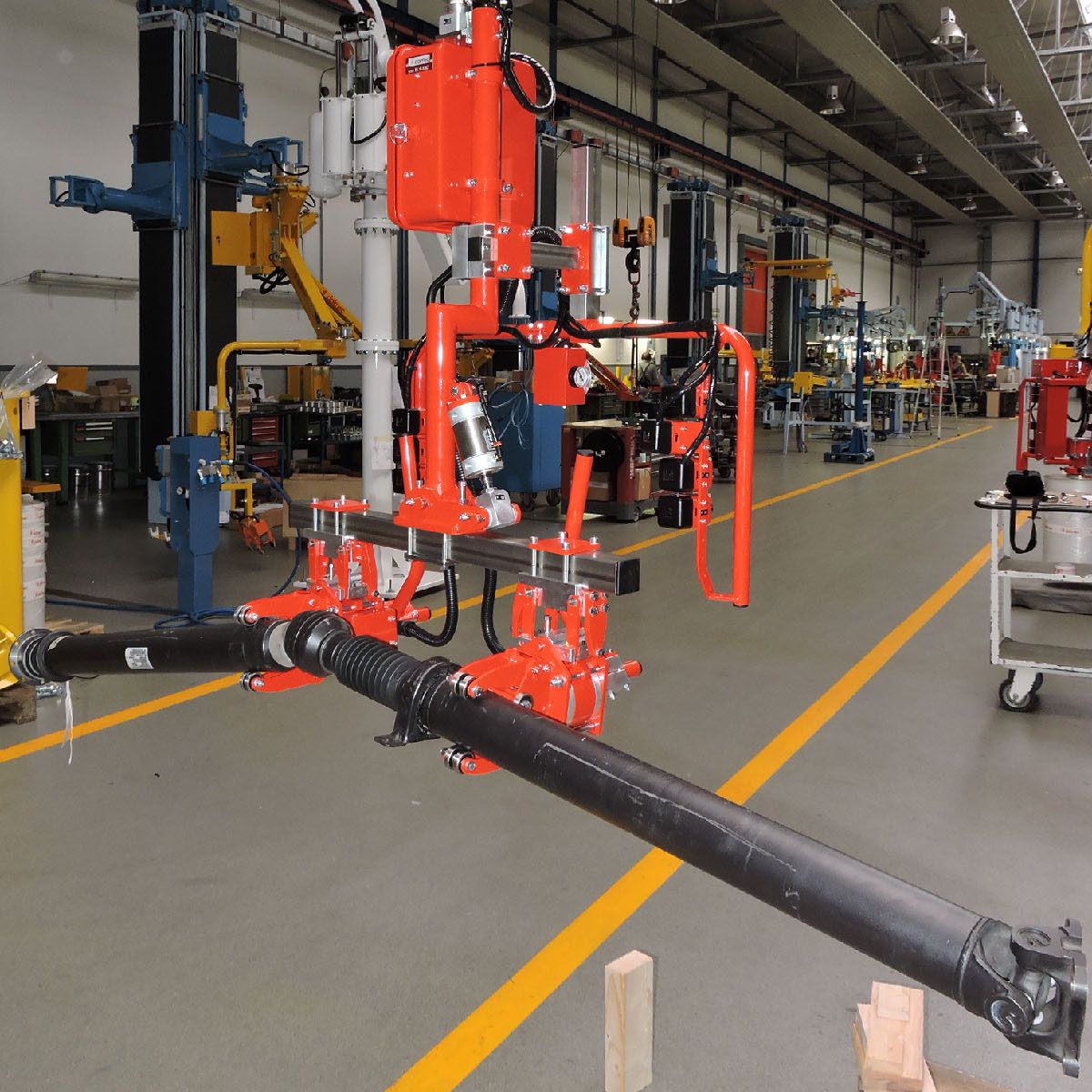 Dalmec UK Balancer for handling drive shafts