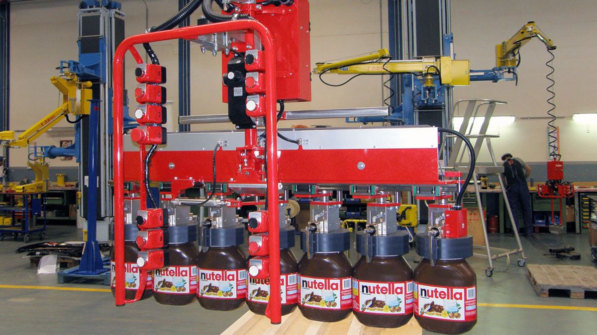 Dalmec UK Gripping system for chocolate containers