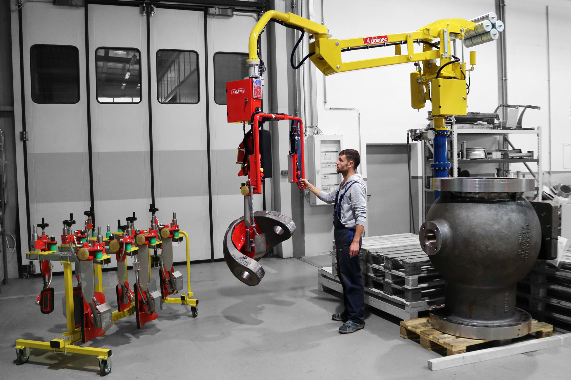 Dalmec UK Handling of valve components – hydraulic valve assembly