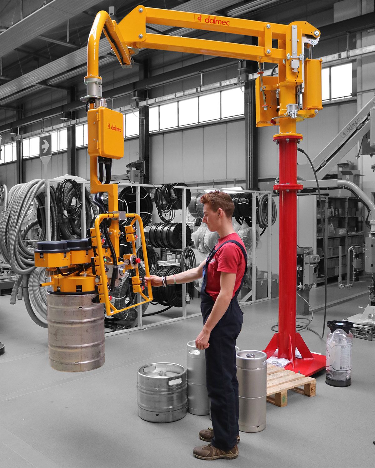 Dalmec UK Metal drums handling device