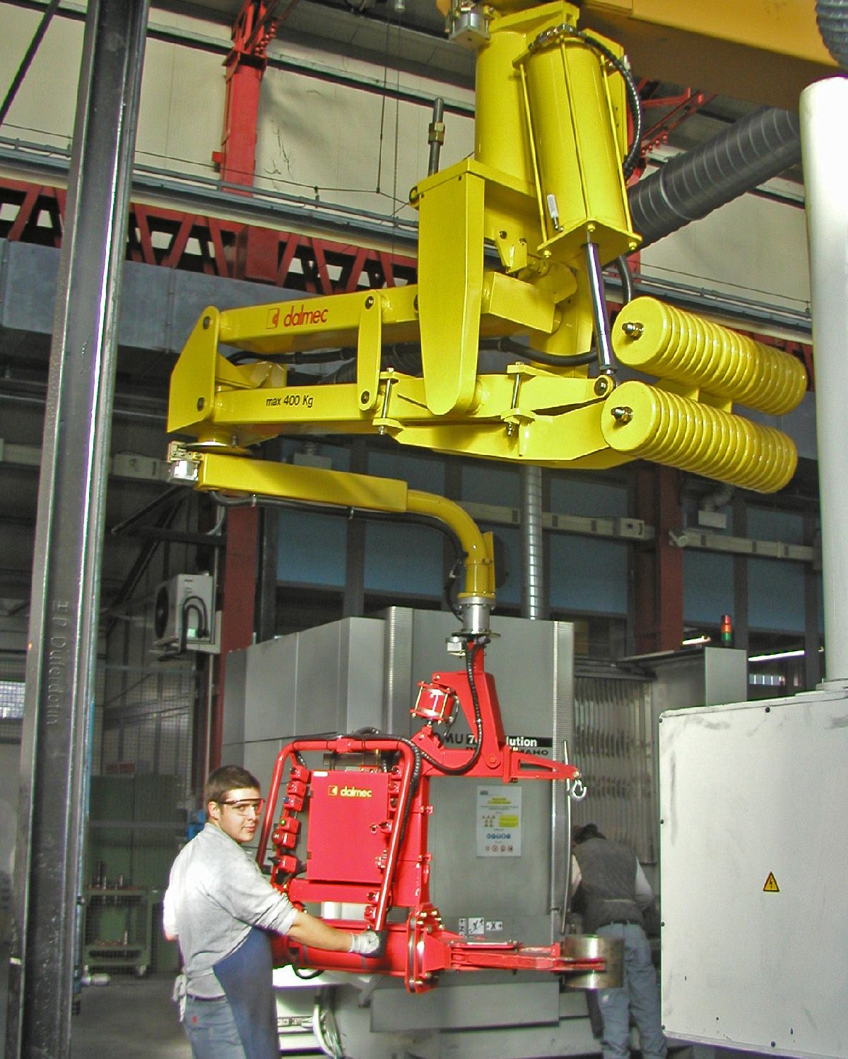 Dalmec UK Pneumatic lifter for mechnical parts