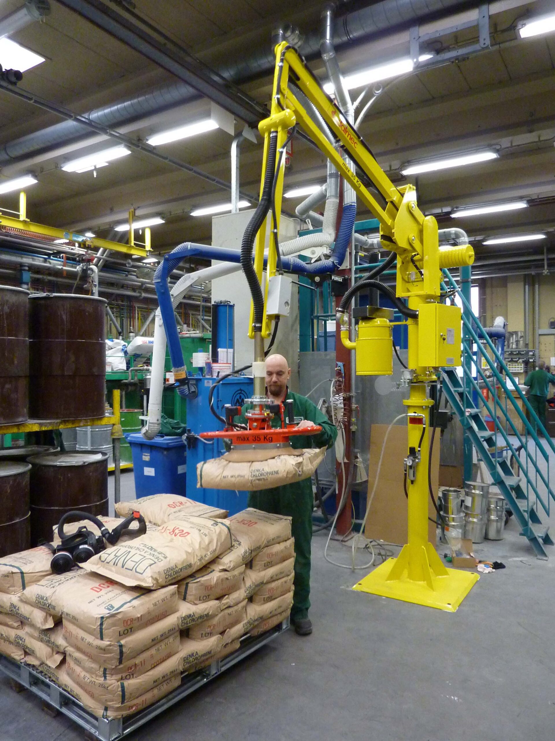 Industrial Manipulator for Handling Bags