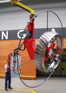 Industrial Manipulator for Parts of Aircraft Turbine
