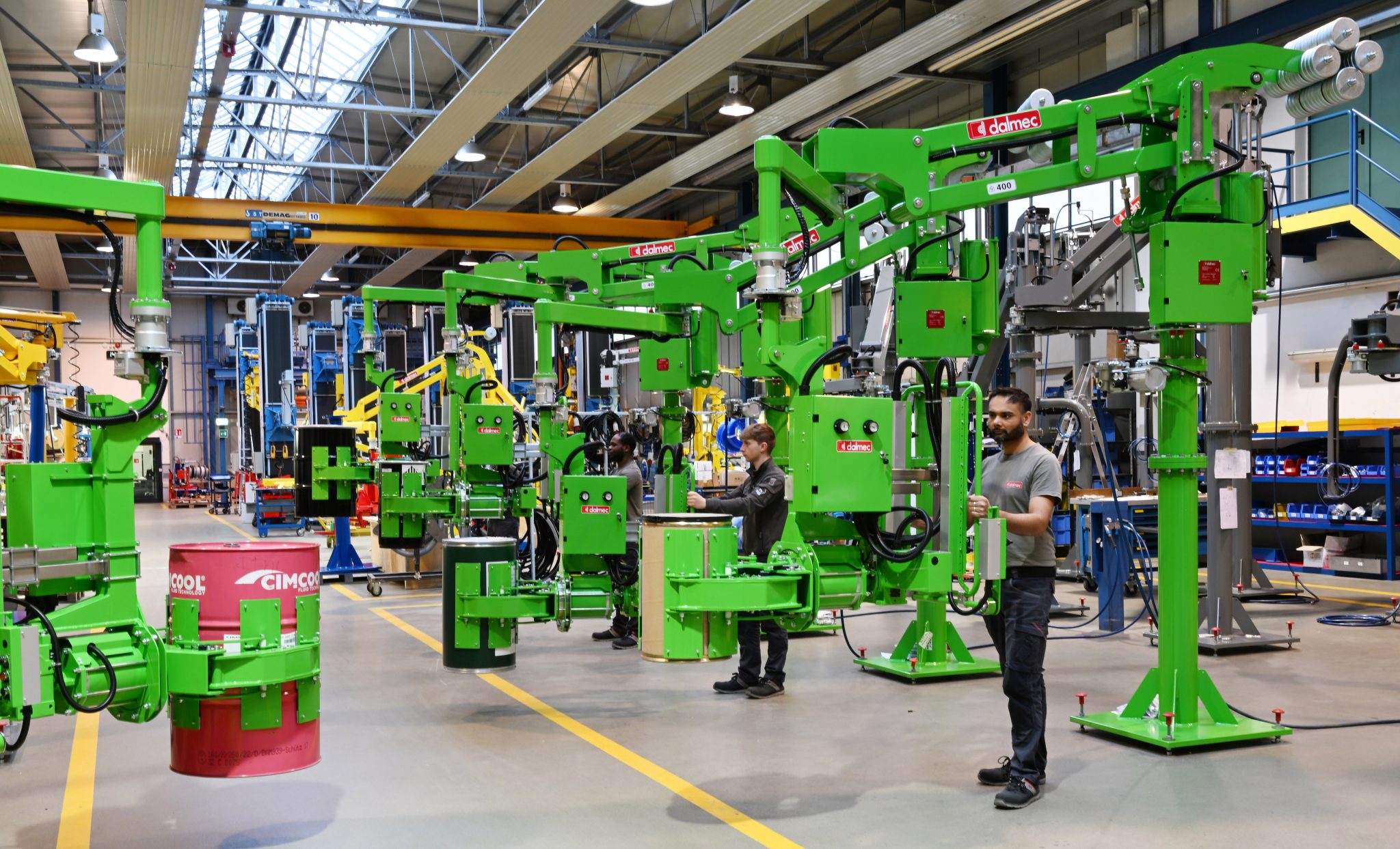 Drums Lifting – Dalmec Drum Manipulators
