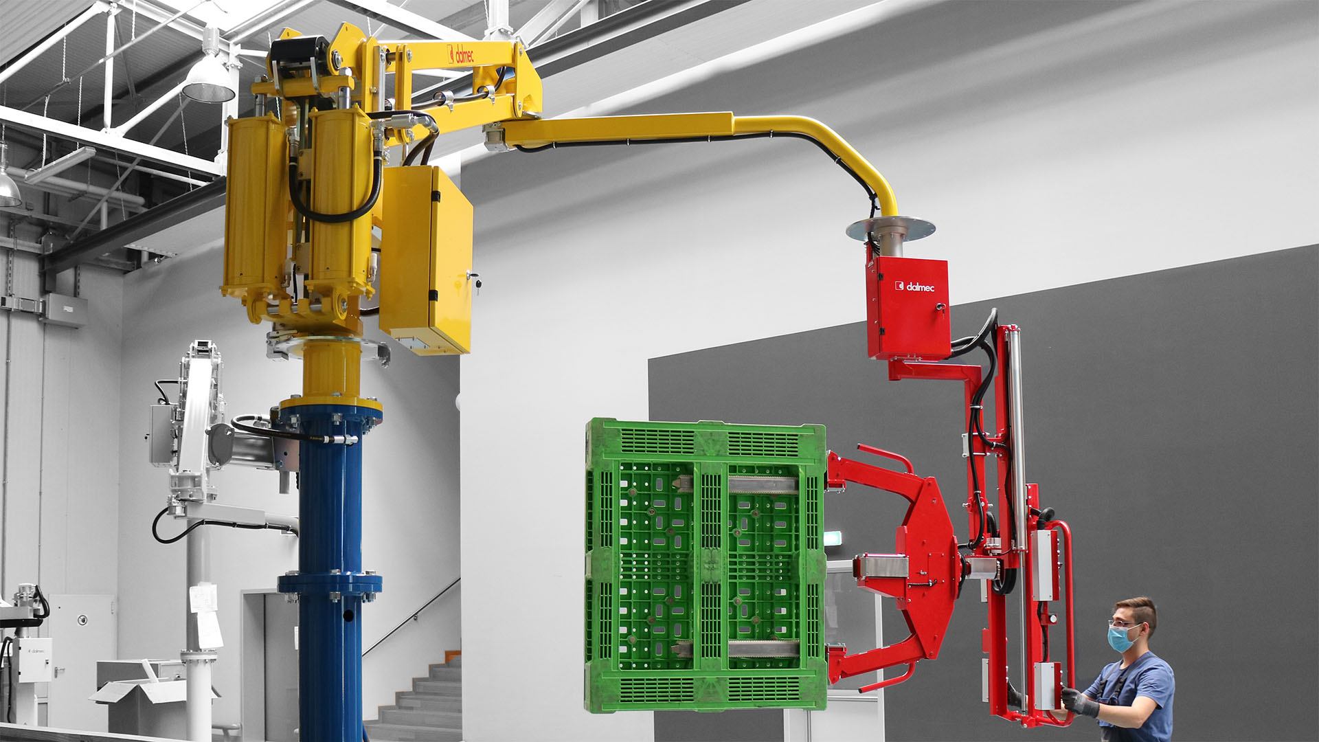Handling Device for Pallets — Partner Manipulator (Packaging/Building)