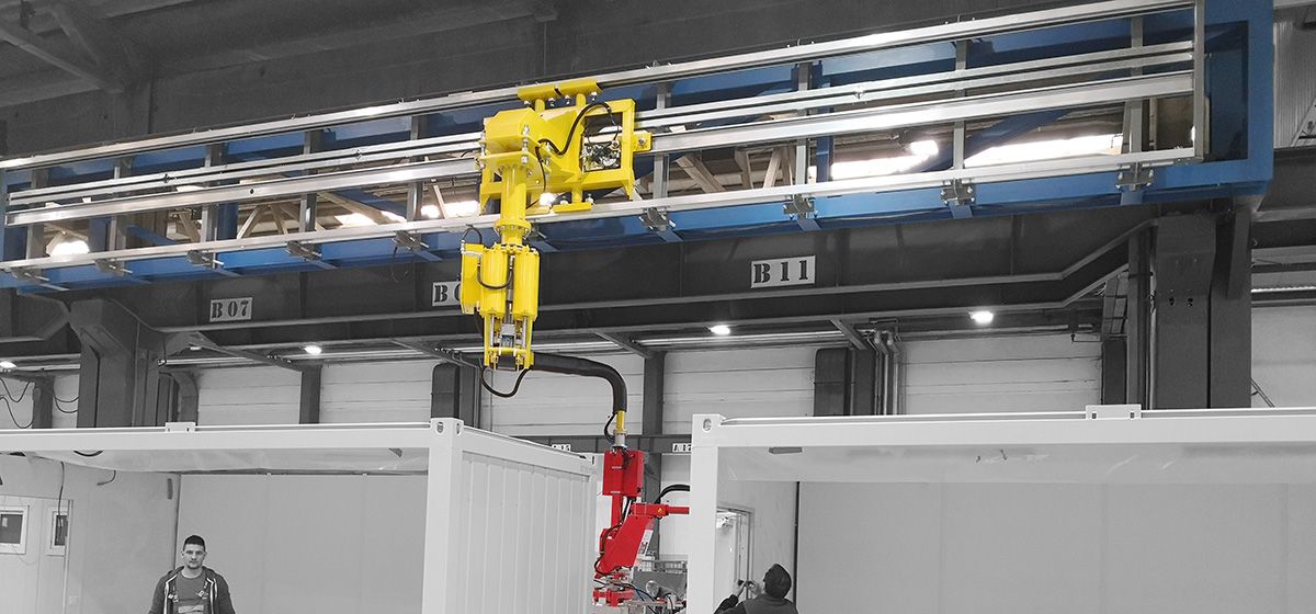 Handling Device for Wooden Panels — Vacuum Frame with Zoning