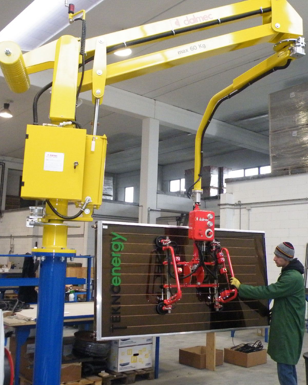 Lifting Arm for Panels — Column-Mounted Partner